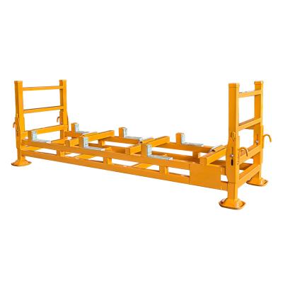 China Suitable For Customized Outdoor Warehouse Turnover Rack Steel Fabric Elevated Rack Stacking Rack Metal for sale