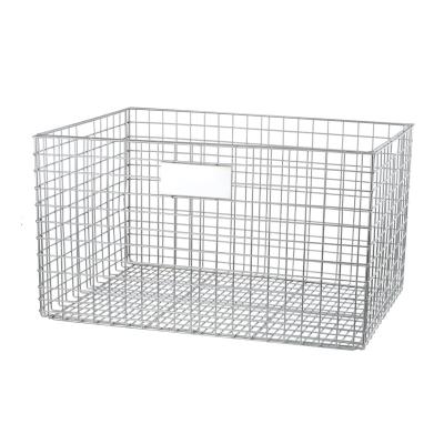 China Q235 Butterfly Design Heavy Duty Cage Storage Container Metal Iron Frame Storage Cage for sale