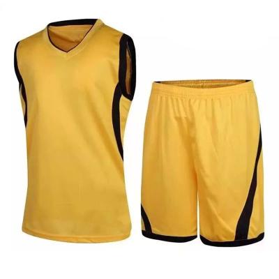 China antibacterial sports basketball tank top/basketball design/basketball uniform shorts for sale