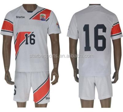 China Good Quality Customized Sets Soccer Uniform for sale