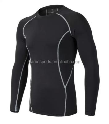 China Shirts & Tops Long Compression Sleeve Football Training Singlet Wholesale for sale