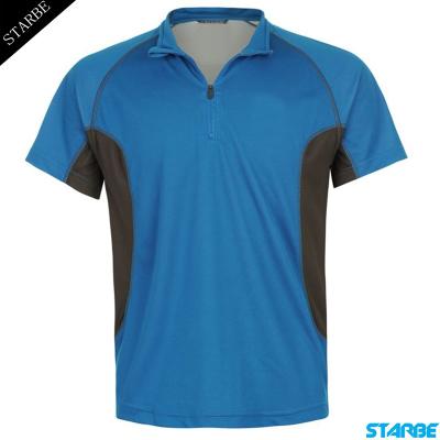 China Collar anti-pilling men's sport t-shirts, damp-wicking running t-shirt, sublimation sport t shir for sale