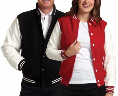 China Wholesale Blank Breathable Baseball Jacket Varsity Baseball Jacket for sale