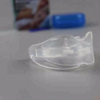 China Good shape workmanship PHCOMRICH Sleep Device Clear Sillicon Anti Snoring Mouthguard Teeth Grinding Home Stopper for sale