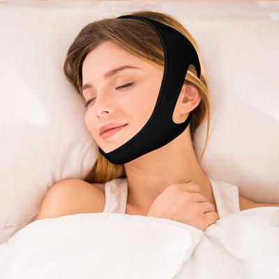 China New Arrival Triangle Anti Snoring Chin Strap Adjustable Anti Snoring Anti Snore With Private Logo for sale