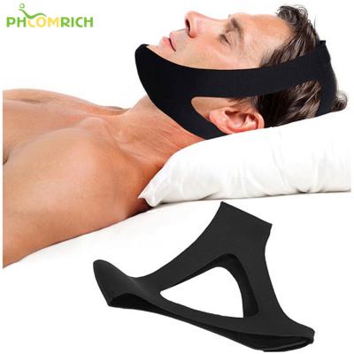 China 2020 Anti Snoring Anti Snoring Adjustable Chin Strap Belt Stop Snore Aids Snore Belt for sale