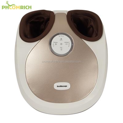 China Air massage in 3 different intensity; Heating With High Low Level Massager Machine Foot Vibration Shiatsu Foot Pain Relief Air Foot Deep Kneading Heating Massager for sale