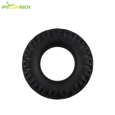 China Cogwheel Shape Silicone Stretch Ring Set Delay Ejaculation Enhancer For Men for sale