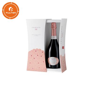 China Customized kraft paper luxury wine gift box, special customized wine box for sale