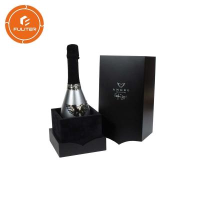 China Free batch design of SGS standard UV coated wine gift box wine box for sale