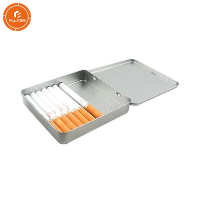 China Cigar Tin Can Custom Cigarette Case Rectangle Tin Box Tinplate Material for sale