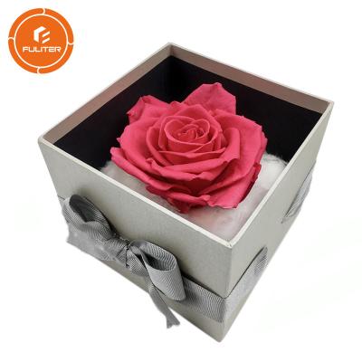 China Pequenos originais escolhem a caixa redonda luxuosa cor-de-rosa da flor/impressão feita sob encomenda especial à venda