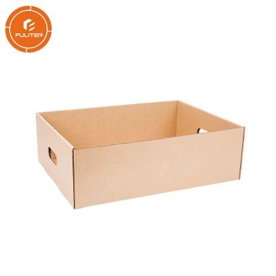 China Caja de regalo de empaquetado de empaquetado de la fruta del cartón de la fruta de encargo del logotipo en venta en venta