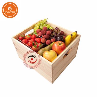 China Specially customized luxury wooden fruit box fruit gift box free design for sale