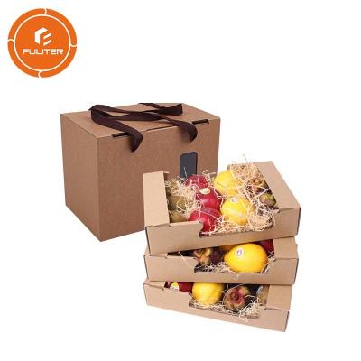 China Full-color printing custom logo cardboard fruit packaging box packaging gift box for sale