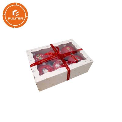 China Diseñe y modifique la caja de regalo para requisitos particulares de empaquetado de la torta de la caja de la magdalena de lujo personal en venta