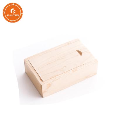 China Houten de Dozen Vierkante Houten Doos van Handcrafted van de juwelenhalsband met Deksel Te koop