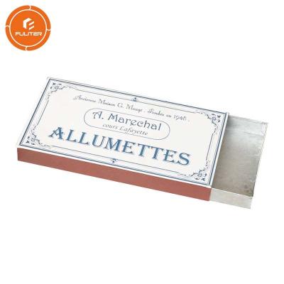 China Custom Fancy Match Stick Boxes Empty Small Match Boxes Printed Match Boxes for sale