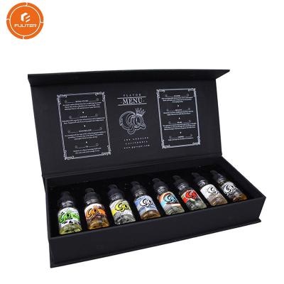 China Black Paper Gift Packaging Box , Bottle Storage Box Accessories Dispenser for sale