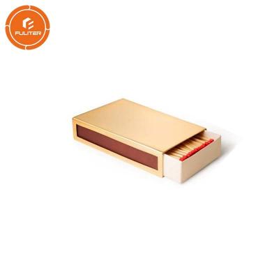 China Custom Made Safety Match Box Recycled Materials UV Coating Printing Handling for sale