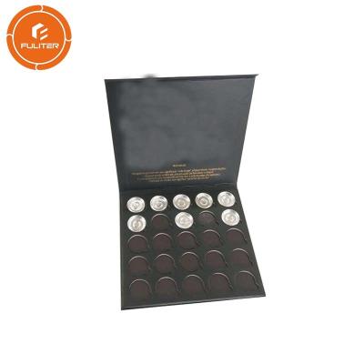 China Single eye shadow packaging box makeup custom eye shadow disc color packaging for sale