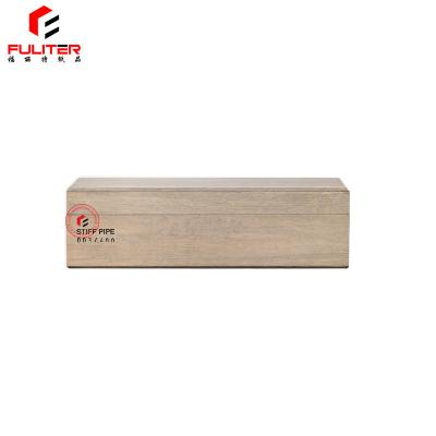 China Caja de regalo de madera por encargo, serigrafía de madera larga impresa de la caja del tubo de tabaco en venta