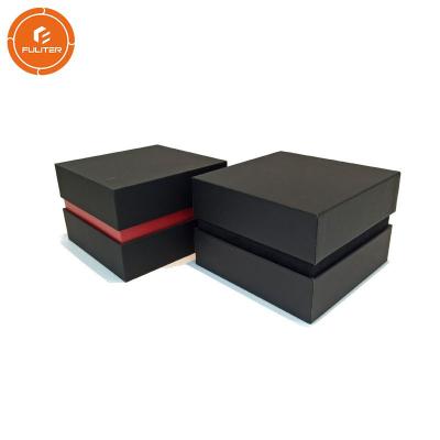 China Fashion Cardboard Watch Box Studded Transparent Sheet Cartridge Watch Box for sale