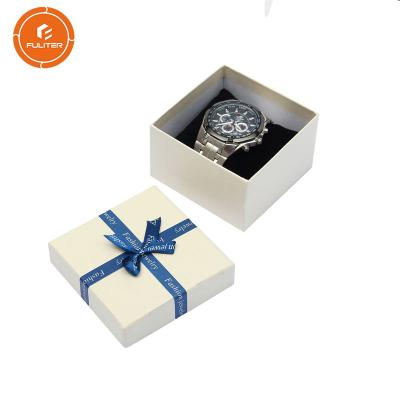 China Caja de madera de bambú por encargo del paquete del reloj del regalo del reloj del diseño pendiente del collar en venta