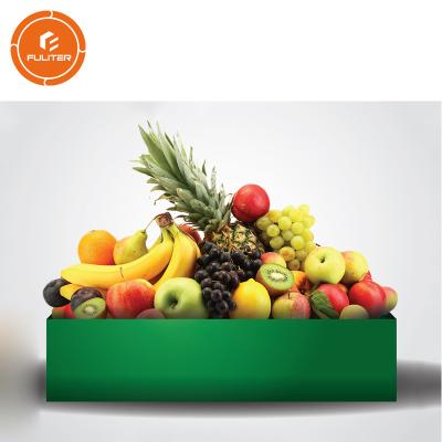 China Special custom gold label luxury solid fruit box banana/apple/pineapple for sale