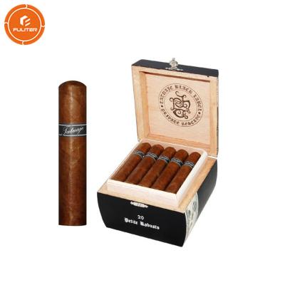 China Caja de cigarros de madera del regalo de cigarrillo del trapezoide de encargo por encargo elegante de la caja en venta