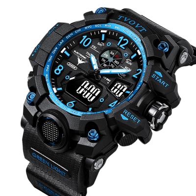 China New Design Alarm Water Resistant Wrist Watch Men Large Size Digital Sports Watch Relojes Hombre 8803 for sale