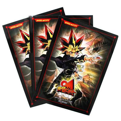 China Recycled Materials Card Sleeves 66 x 91mm 100pcs For Board Game Cards Indoor Gaming Set Protector Cards Offset Printing Customized for sale