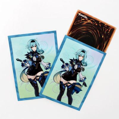 China Repurposed Board Game Anime TCG MTG Yugioh Deck Protector Design Art Print Card Sleeves Custom Materials for sale