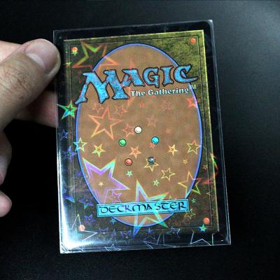 China Recycled Materials Manufacture Board Game Card Sleeve Factory Custom Trading Card Sleeves Inside Holographic Printed Card Sleeves for sale