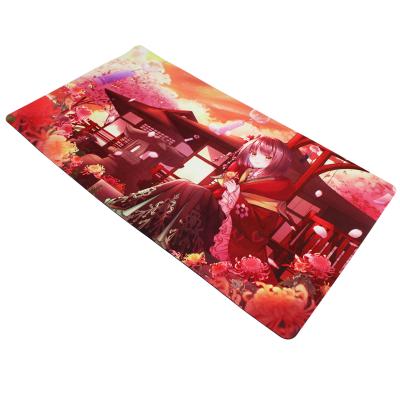 China Neoprene Mousepad Xxl Playmat Gaming Mat Mouse Pad Manufacturers Custom Sublimation White 3D Anime In China for sale