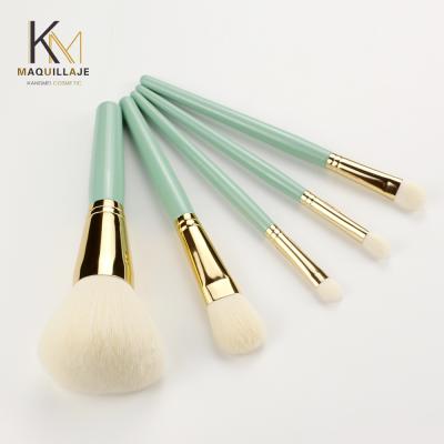 China Comfortable suitable for novices, non-animal hair 5 single makeup brush for sale