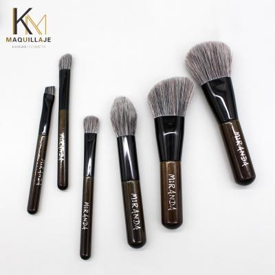 China Angular Blush Luxury Direct Luxury Brush Factory Private Label Beauty Tool Vegetarian Makeup Brush Set for sale