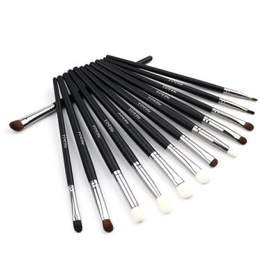 China Angular Blush Professional Eye Makeup Brush Set Eyeshadow Eyeliner Brush 13pcs for sale