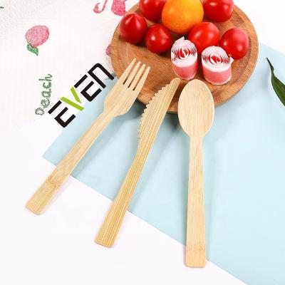 China Biodegradable Disposable Bamboo Knife Safe Eco-friendly Good Quality Tableware for sale