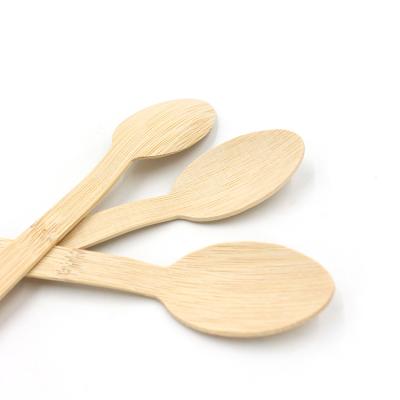 China Disposable Eco Friendly Custom Logo Bamboo Spoon For Honey for sale