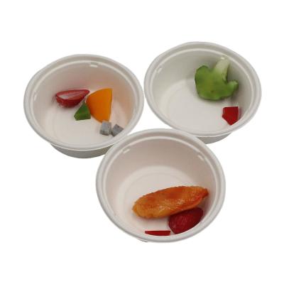 China Eco Friendly Take Out Food Container Disposable Sugarcane Bagasse Bowl Biodegradable For Fast Food for sale