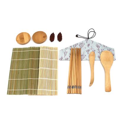 China Kitchen DIY Food Grade Sushi Tools Roll Maker Bamboo Sushi Making Set for sale