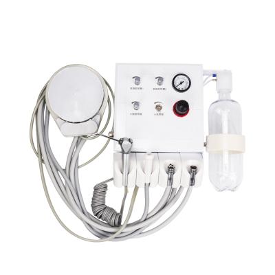 China With Low Suction Working With Dental Portable Air Compressor / Dental Air Conditioner Wall Mount Air Turbine Unit With Suction for sale