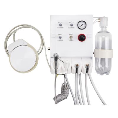 China With Low Suction Work With Dental Portable Air Compressor Wall Mount Air Turbine Unit for sale