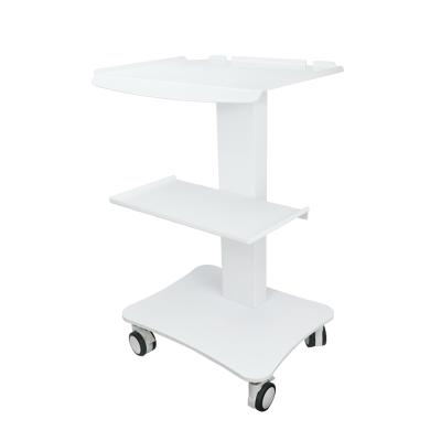 China Dental Clinics Mobile Instrument Trolley Dental Unit With Brake Caster Integrated Grip Trolley Dental Portable Trolley for sale