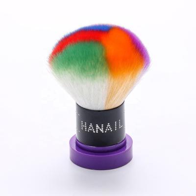 China Popular Colorful NAIL Nail Dusting Brush Cleaning Tool Dust Clean Brush for sale