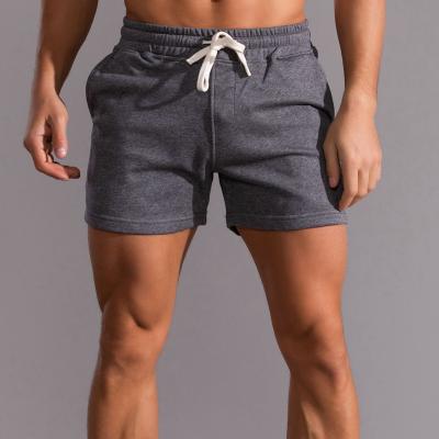 China PT235 Custom Made Anti-Wrinkle Mens Cotton Shorts Comfy French Terry Cotton Men's Shorts Gym Sports Sweat Shorts For Men for sale