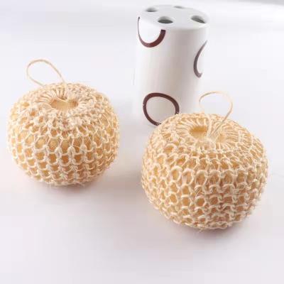 China EXFOLIATE Hot Sale BS043 Sisal Bath Sponge Shower Exfoliating Accessories Set Bath Ball for sale