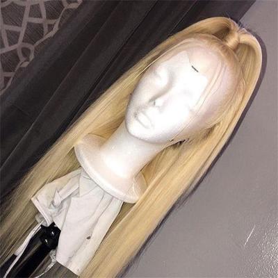 China HL161 Water Wave Virgin Hd Lace Hair Transparent Wigs 13x6 Lace Front Wigs 613 Blonde Hair Wigs for sale