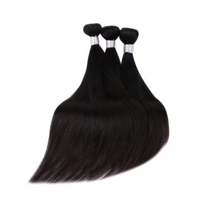 China Good Quality Human Hair Weft Thick Smooth Soft Shedding Raw Brazilian Hair Barely Shedding Wig For Sale for sale